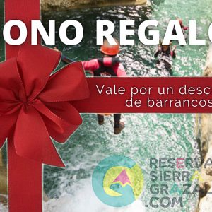 Bono regalo barranquismo - Reserva Sierra Grazalema