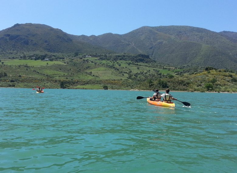 Ruta en kayak Embalse de los Hurones