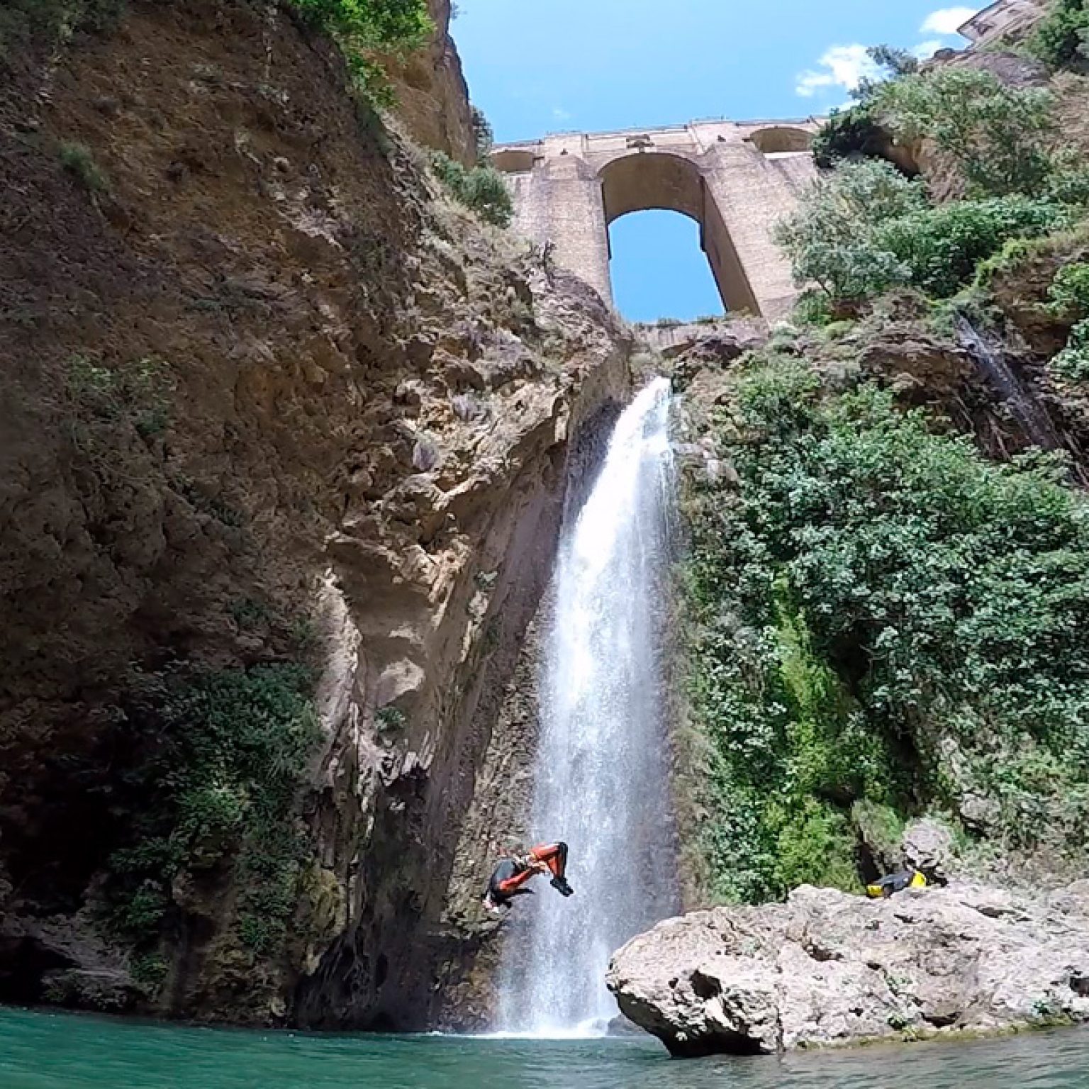 Barranquismo en el Tajo de Ronda