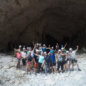 Garganta Verde grupos barranquismo