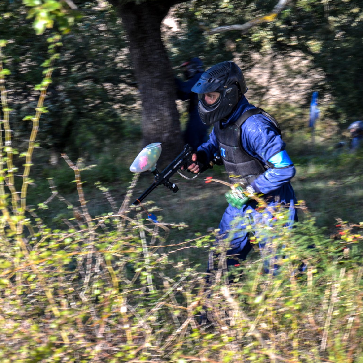Jugar al paintball en Cádiz Actividades de aventura Reserva Sierra