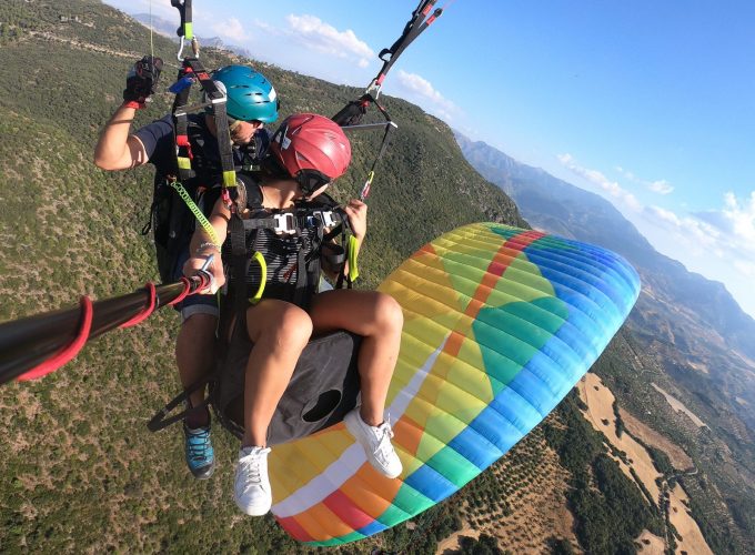 Vuela en parapente biplaza bautizo Algodonales