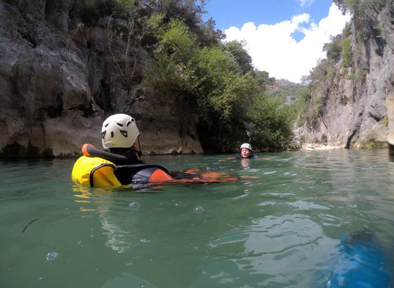 Barranquismo Cañón de las Buitreras
