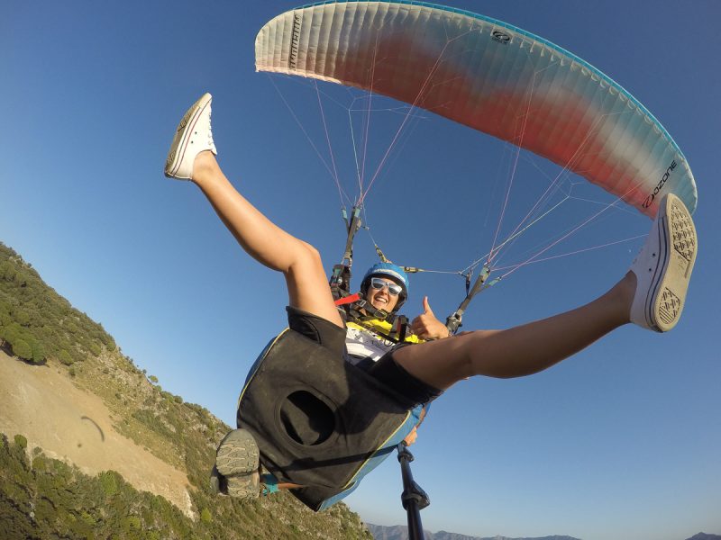 Vuelo parapente biplaza Cádiz
